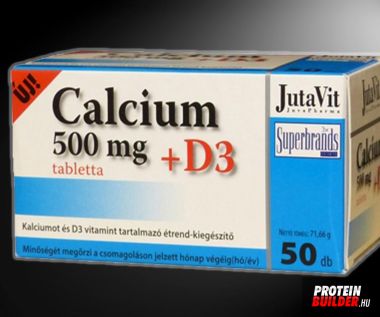 JutaVit Calcium 500 mg+ D 3
