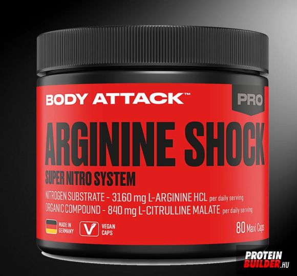 Body Attack Arginine Shock caps