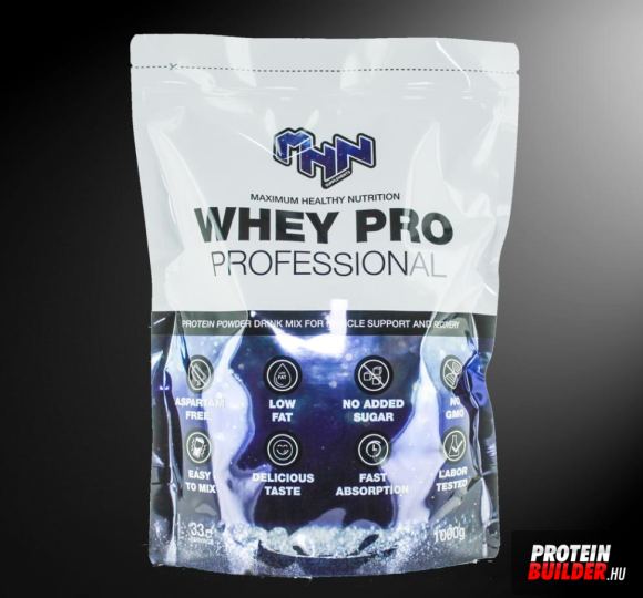 MHN Whey Pro Professional Stevia Csoki