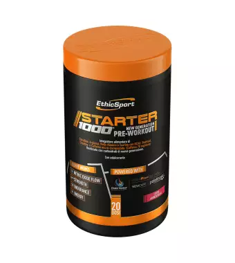 Ethicsport Starter 1000 Pre Workout new generation Ethicsport Starter 1000 Pre Workout new generation