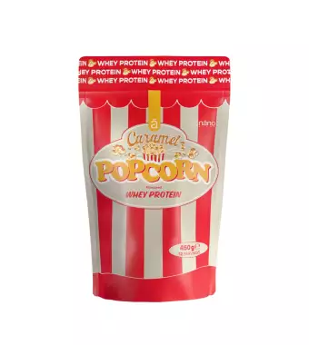 nano supps Caramel Popcorn 450g zacskós nano supps Caramel Popcorn 450g zacskós