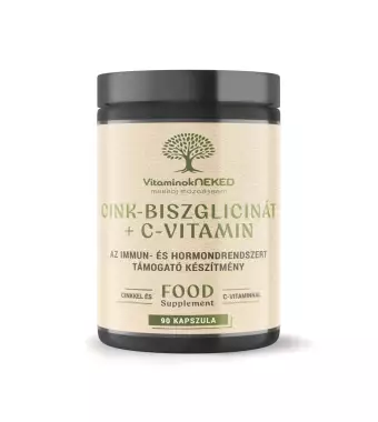 VitaminokNeked Cink biszglicinát+C-vitamin VitaminokNeked Cink biszglicinát+C-vitamin